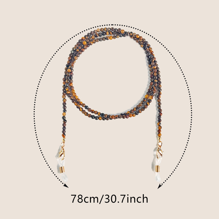 Beaded Eyewear Chain with Secure Tips Kalsten