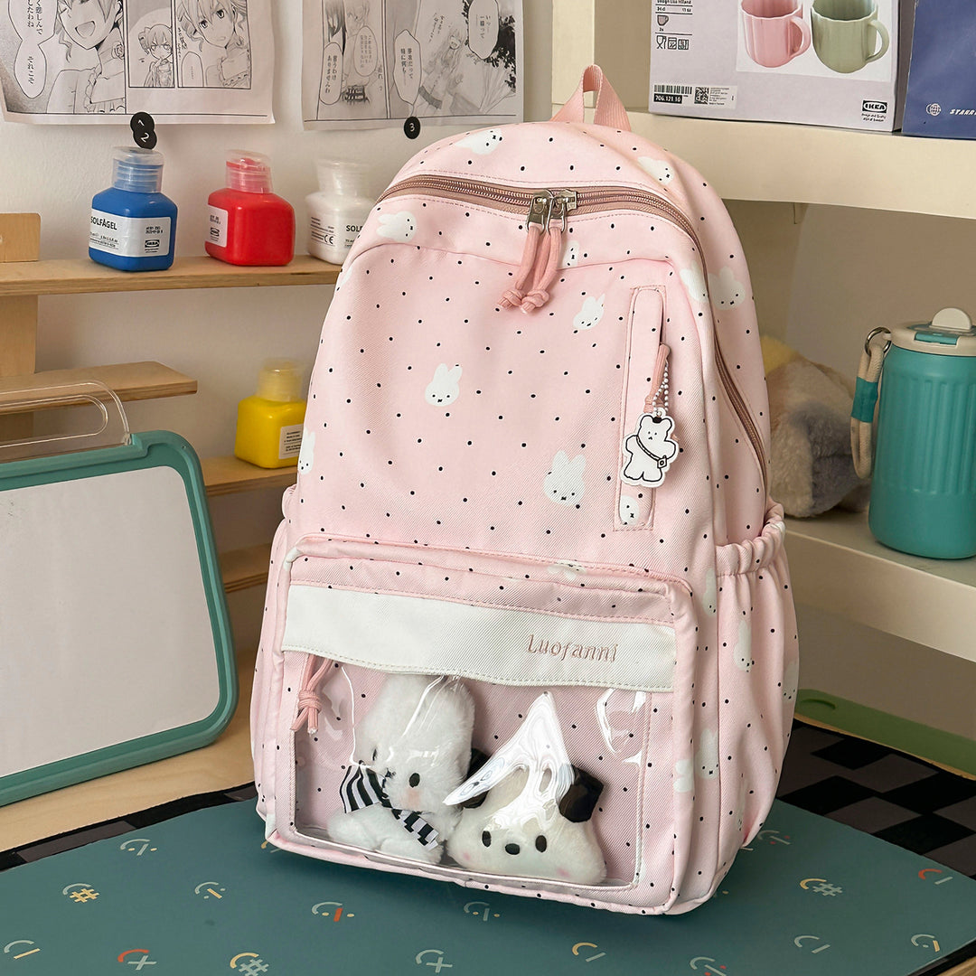 Cute Illustrated Graphic Backpack Kalsten