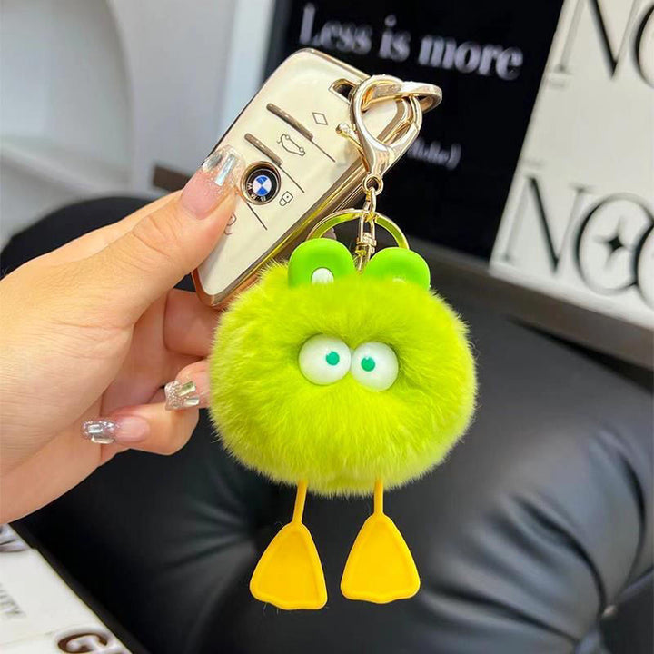 Playful Plush Creature Keychain Kalsten