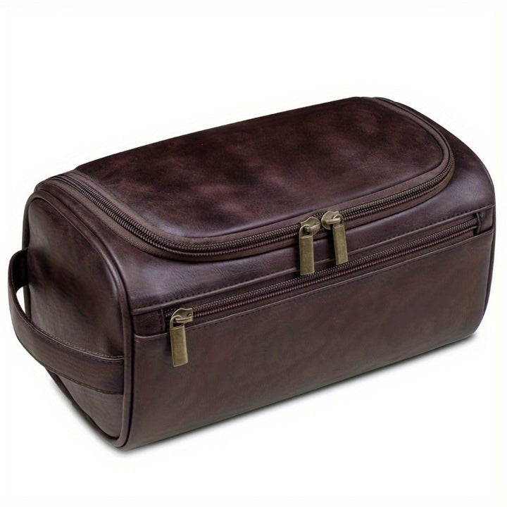 Elegant Cosmetic Bag Made of Artificial Leather Kalsten