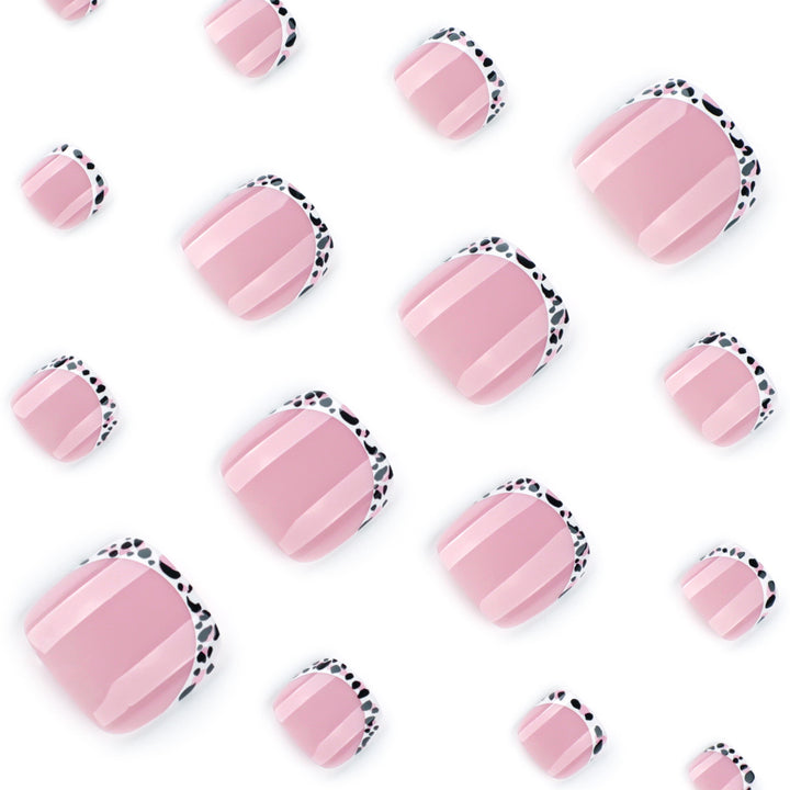 Artistic toenail design with elegant tips Kalsten