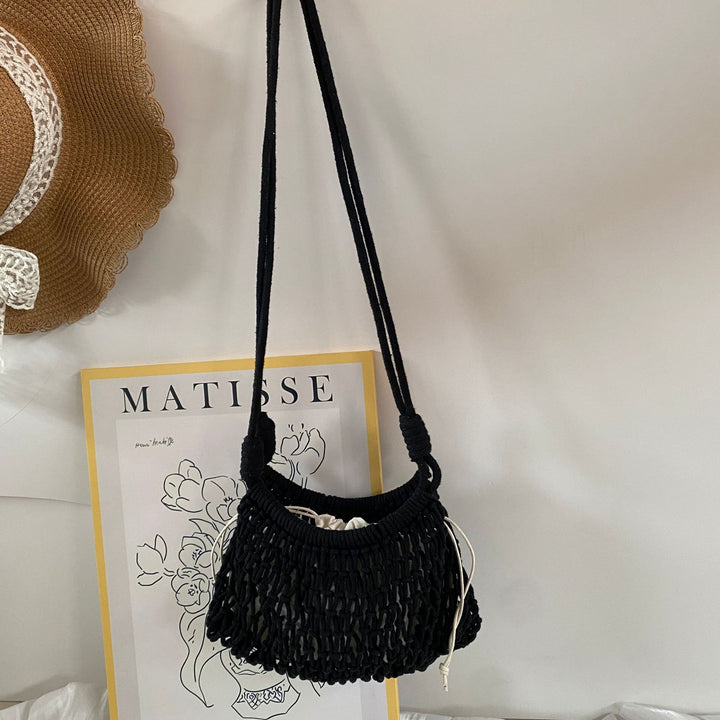 Hand-knotted Macrame Shoulder Bag Kalsten