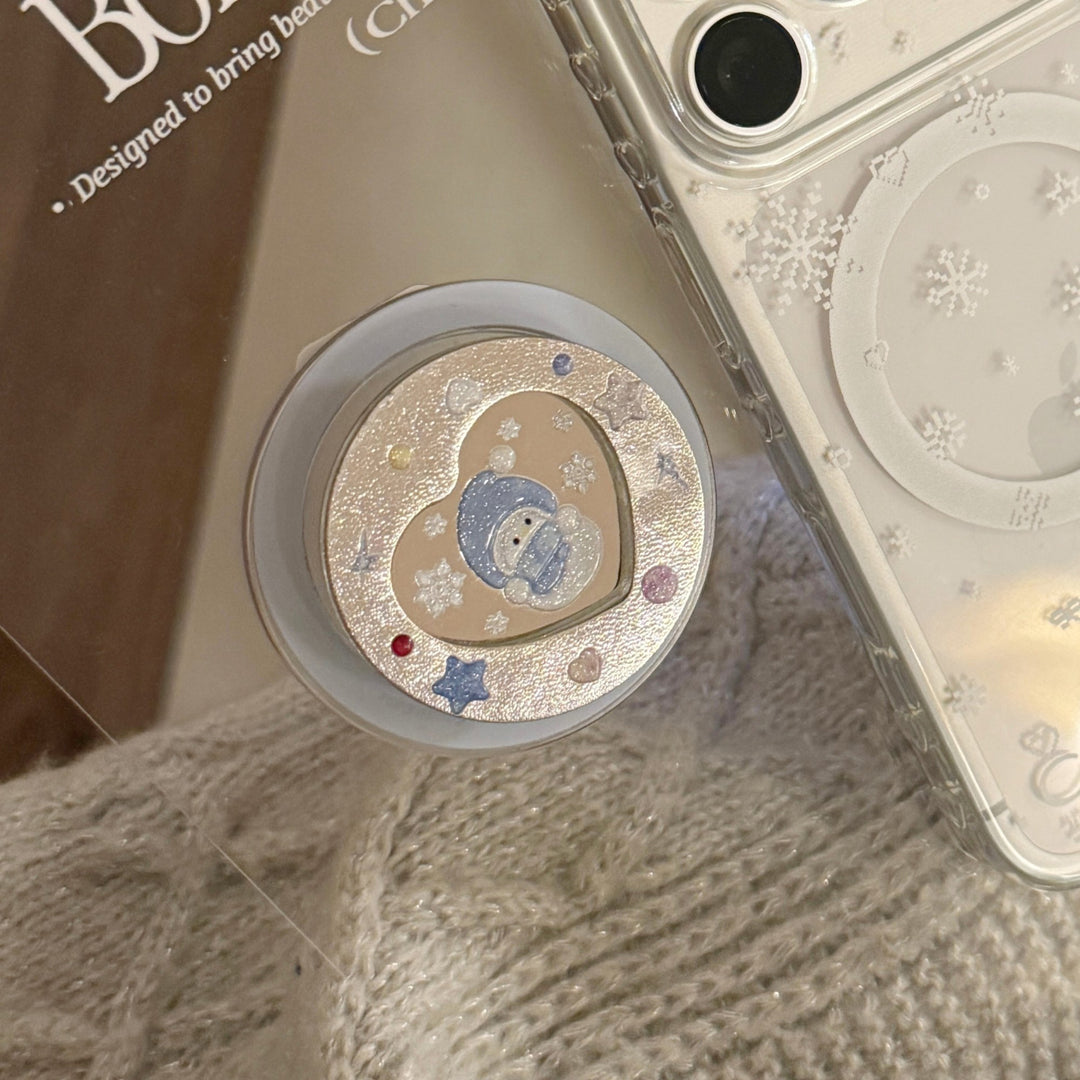 Smartphone Finger Holder with Winter Motif Kalsten
