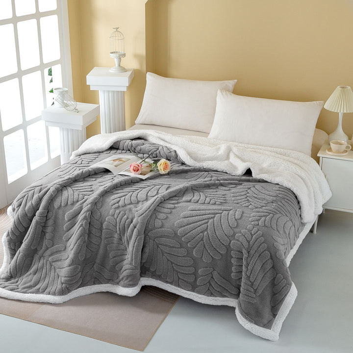 Cozy Fleece Throw Blanket Kalsten