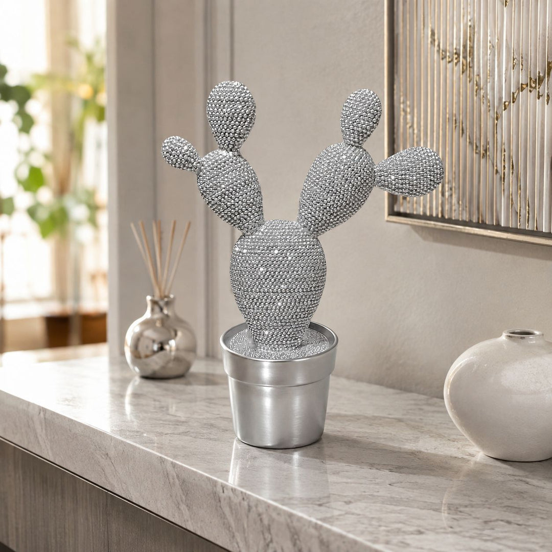 Glittering Cactus Decorative Figure Kalsten