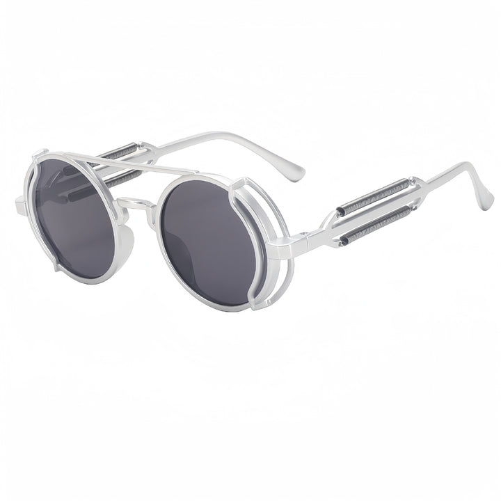 Avant-Garde Circular Frame Sunglasses Kalsten