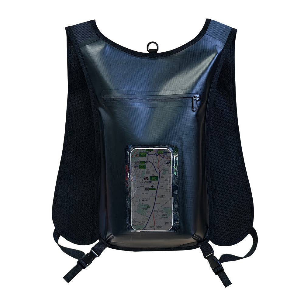 Waterproof Smartphone Backpack with Transparent Front Pocket Kalsten