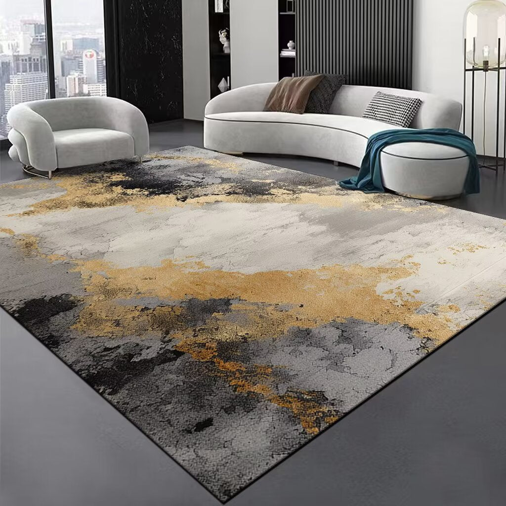 Contemporary Wave Pattern Area Rug Kalsten