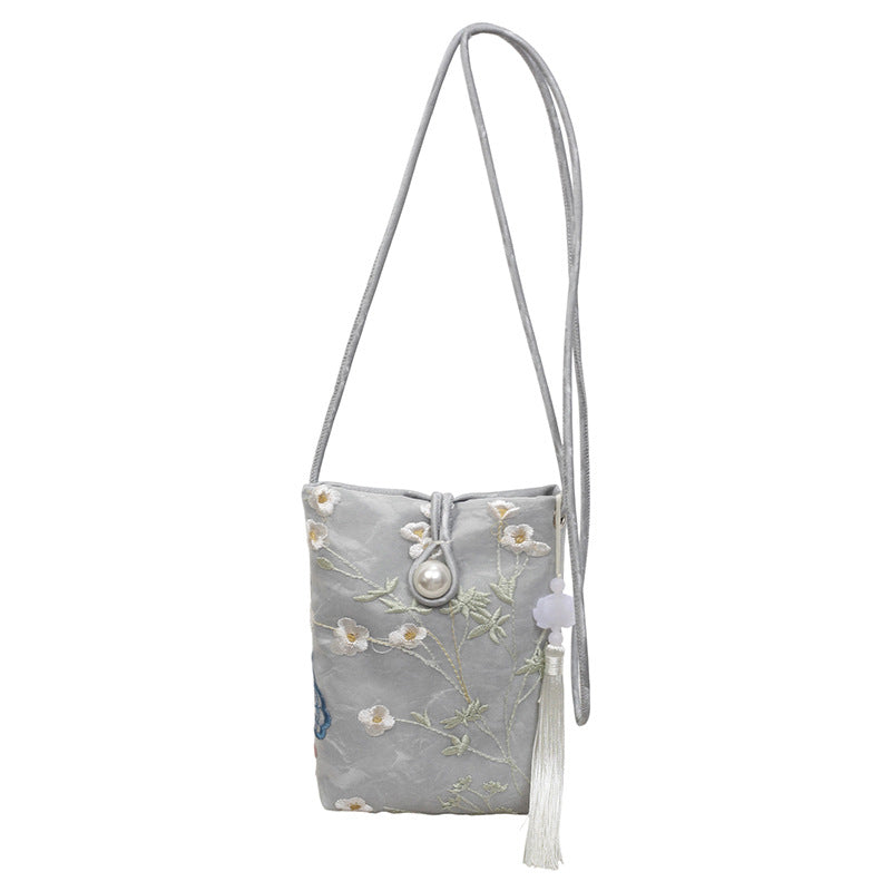 Elegant Embroidered Evening Clutch