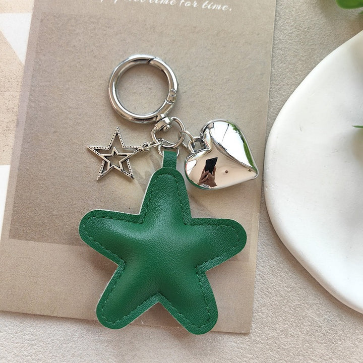 Keychain with star and heart design Kalsten