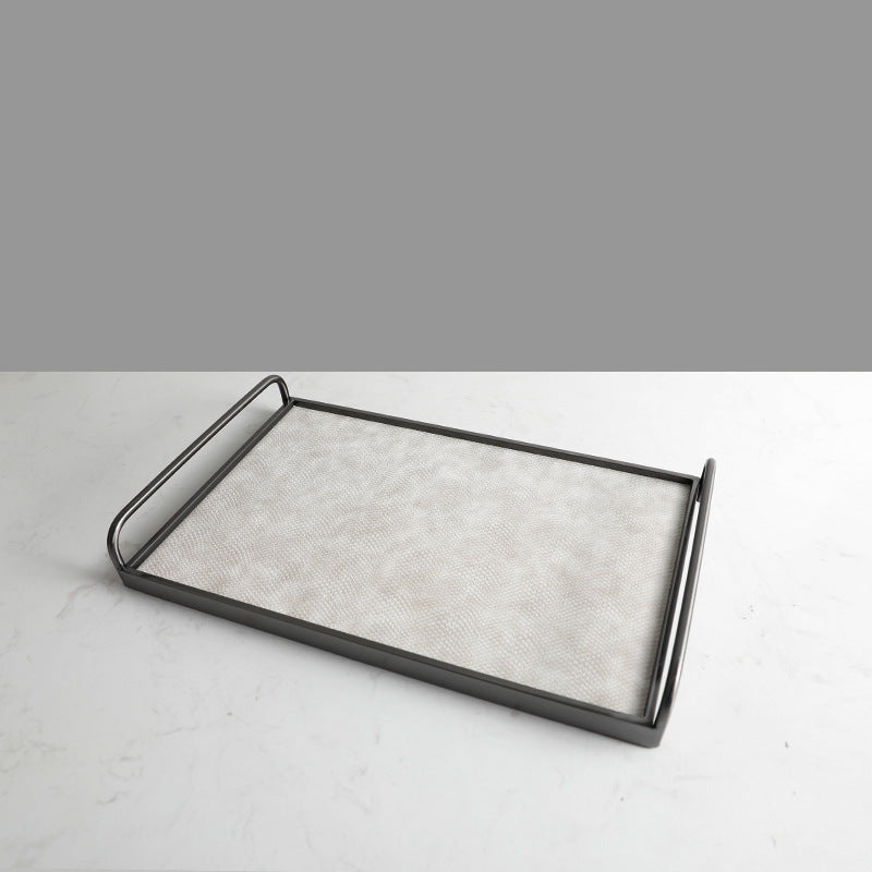 Stylish Decorative Tray with Robust Handles