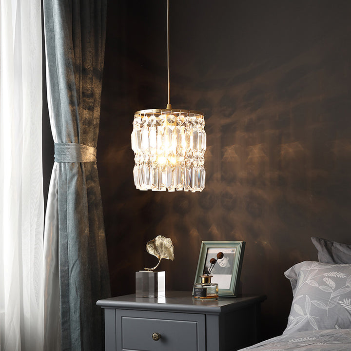 Crystal Flush Mount Ceiling Light
