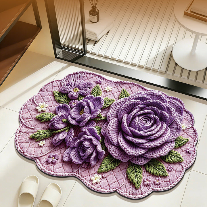 Decorative Floral Area Rug