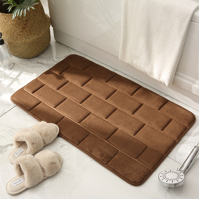 Plush Bath Mat Kalsten