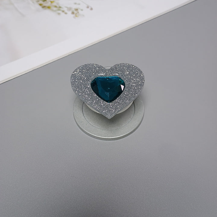 Decorative Heart-Shaped Phone Grip Kalsten