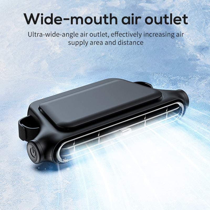 Unisex nan compact clip-on car vent air purifier and fan with adjustable louvers Kalsten