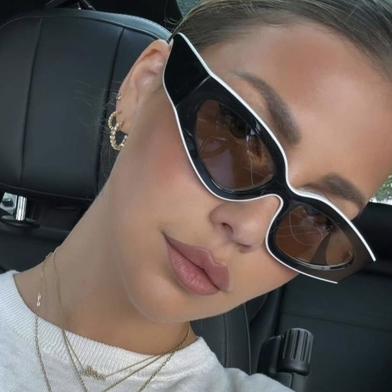 Women's Cat-Eye Sunglasses with Extravagant Design and Protective UV Filter Kalsten
