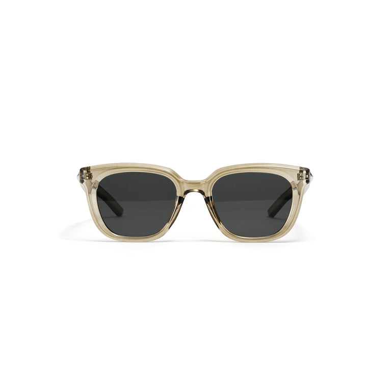 Ladies fashionable transparent sunglasses with slim frame and UV protection Kalsten