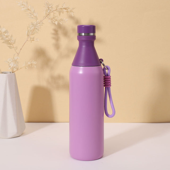 Women's insulated water bottle with practical carrying strap Kalsten