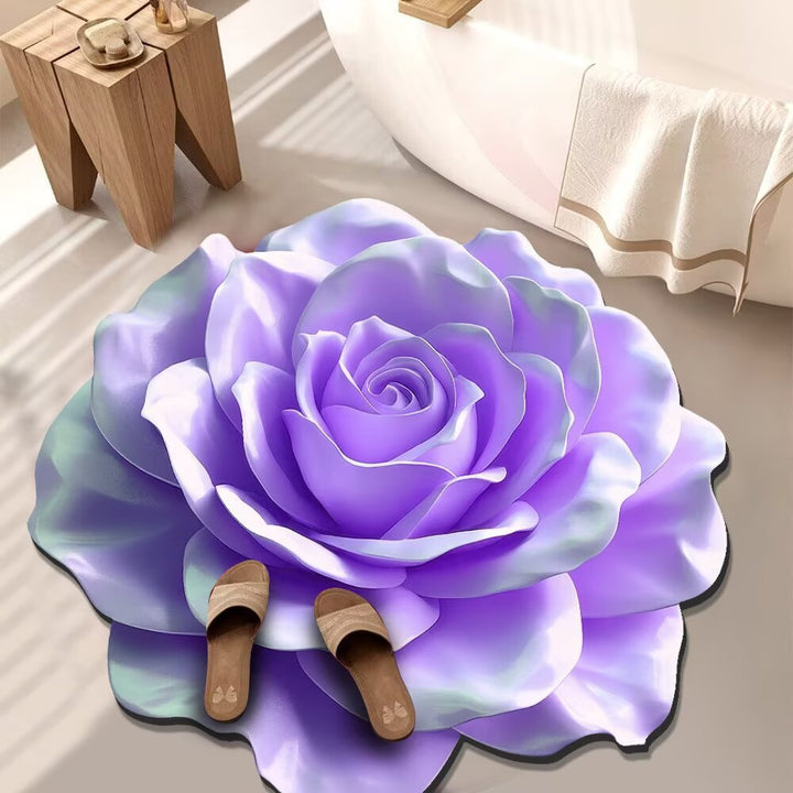 Cheerful Floral Decorative Area Rug Kalsten