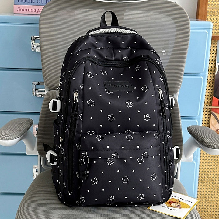 Trendy Floral Print Backpack Kalsten