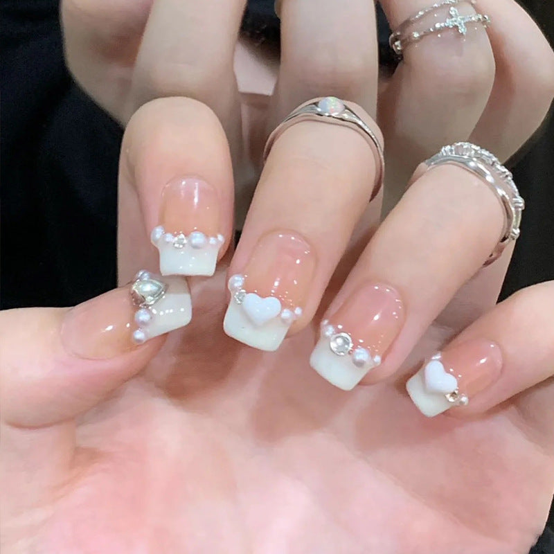 Themed Nail Art Press-On Nails with Cute Character and Bow Designs Kalsten