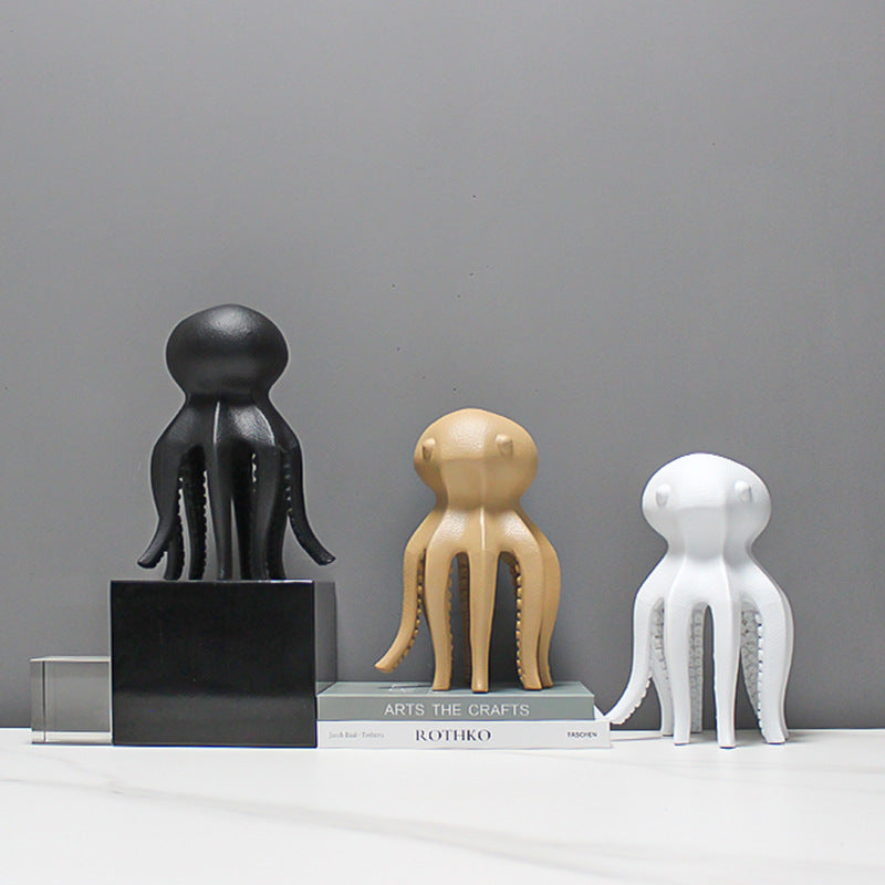 Unique Octopus Decorative Sculpture