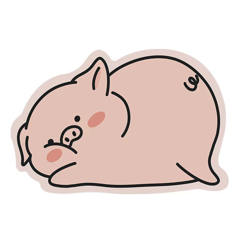 Cute Bunny-Themed Decorative Sticker