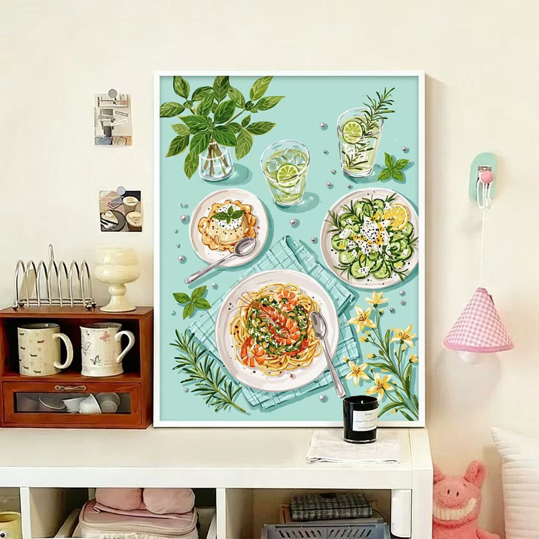 Culinary-Themed Decorative Wall Art Kalsten