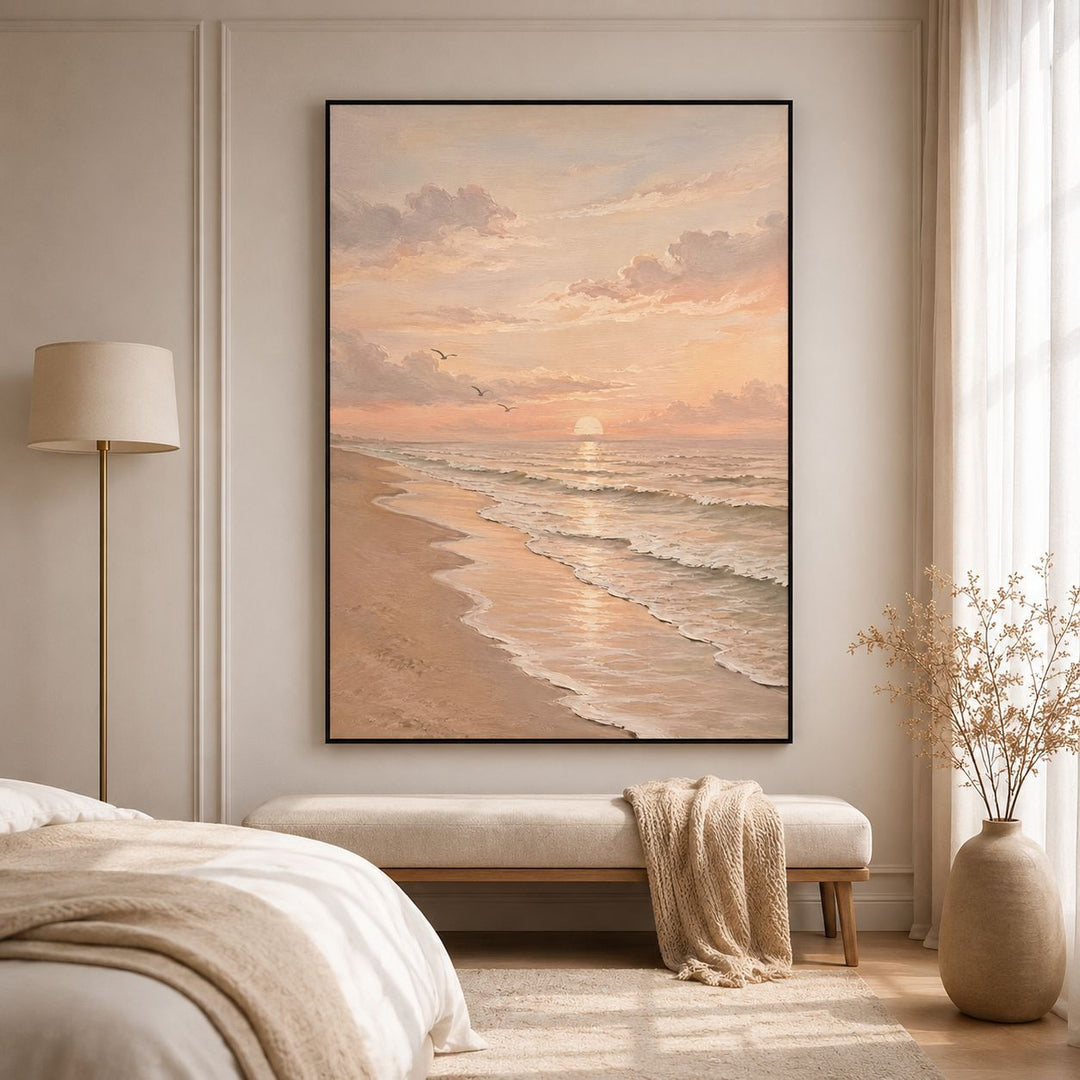 Abstract Seascape Canvas Artwork