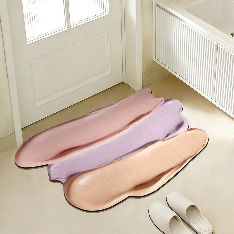 Cute Puppy-Themed Bath Mat Kalsten