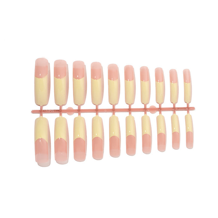 Nail set with elegant French tips Kalsten