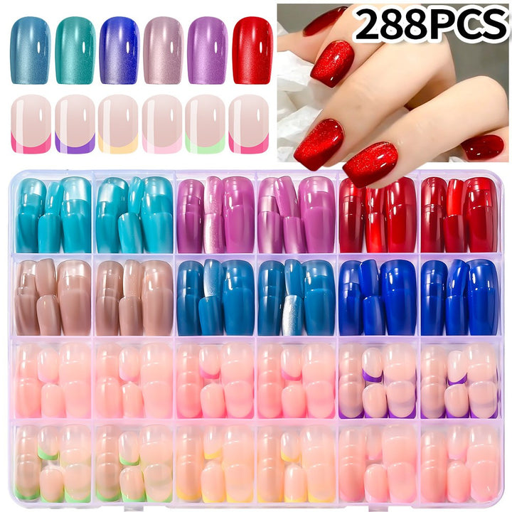 Premium Soft Gel Press-On Nail Tips Collection Kalsten