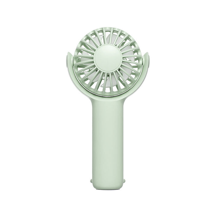 Women portable handheld fan with ergonomic grip and USB charging Kalsten