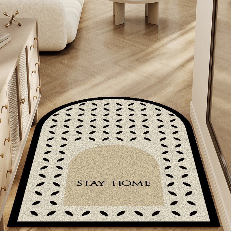 Elegant Textured Welcome Mat