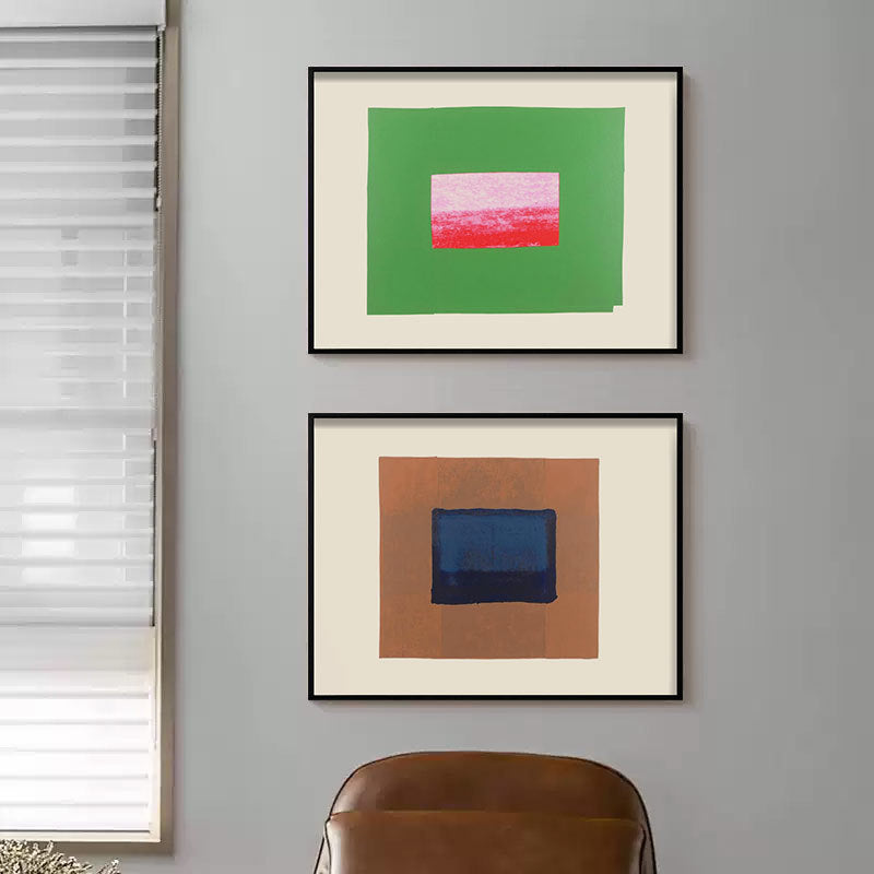 Minimalist Framed Geometric Wall Art
