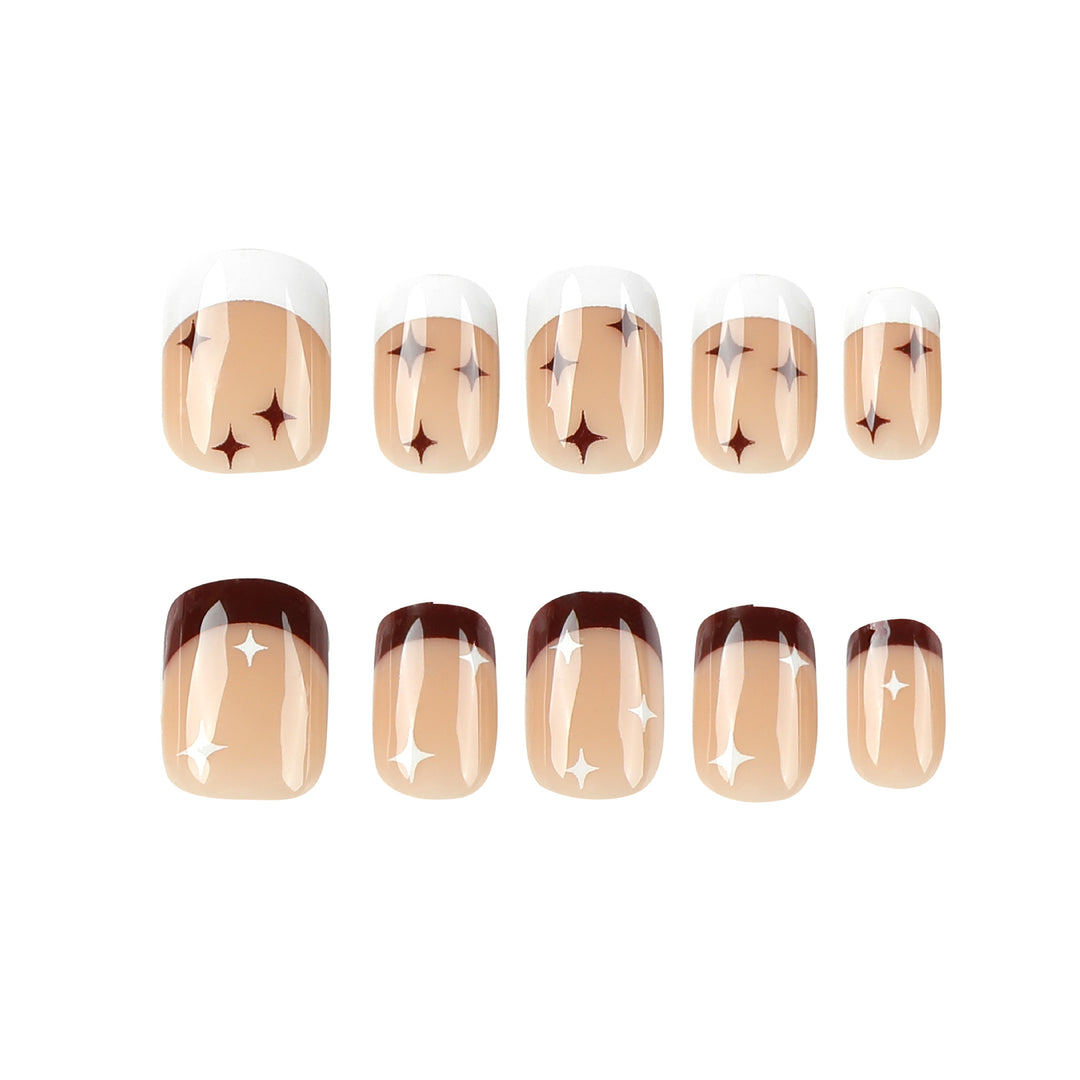 Artfully designed nail extensions Kalsten