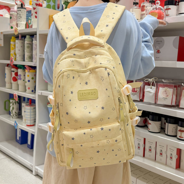 Stylish Star-Patterned Backpack Kalsten 1791205059