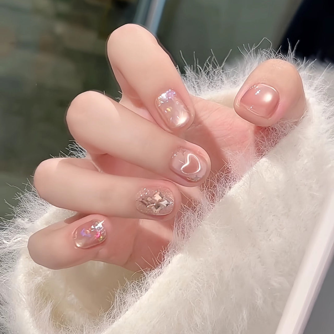 Stylish Decorative Press-On Nail Set