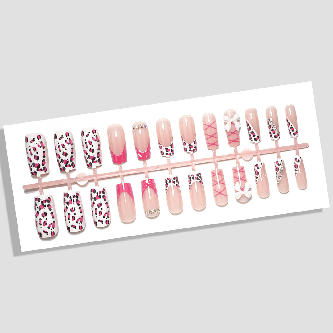 Artistic Press-On Nail Art Set