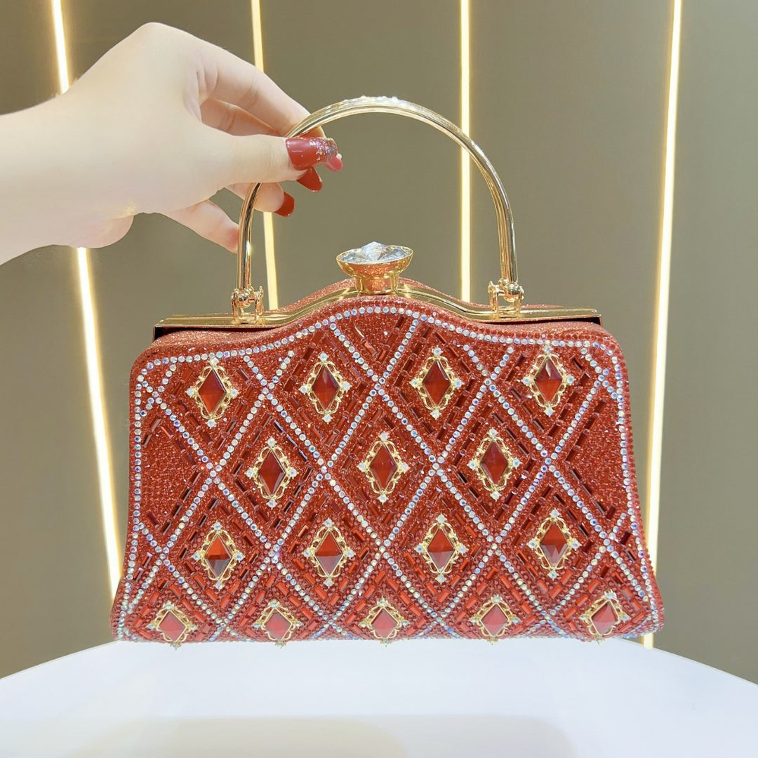 Bejeweled Vintage-Inspired Evening Handbag