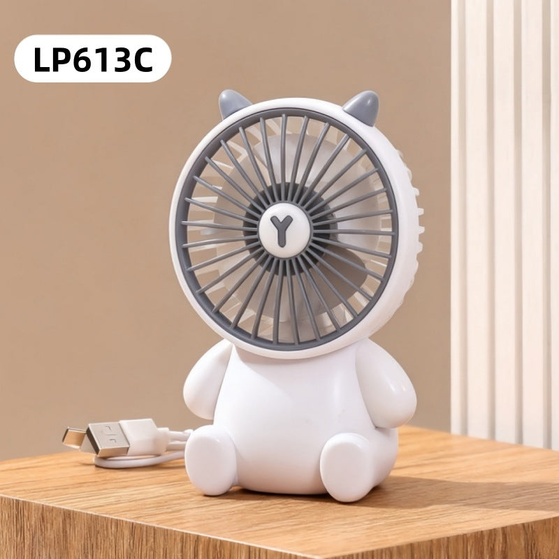Women's Portable USB Fan with Playful Animal Design Kalsten