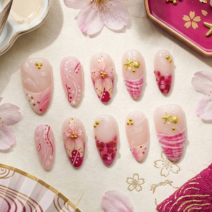 DIY Press-On Nail Art Kit