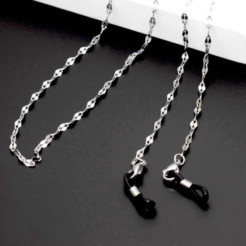 Stylish Silver Chains Eyewear Retainer Kalsten