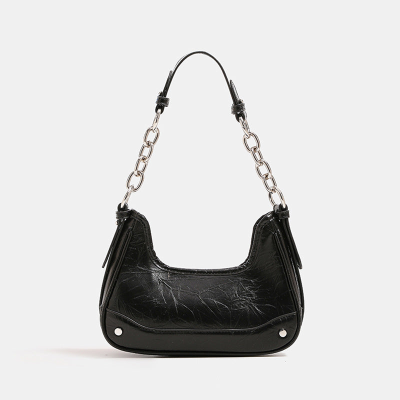 Chic Metallic Shoulder Bag Kalsten