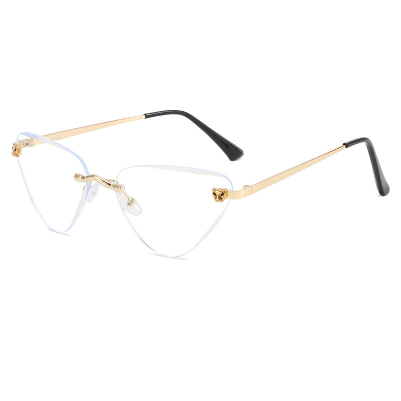 Ladies Cat-Eye Sunglasses with Elegant Metal Frame Kalsten