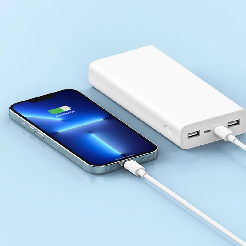 High-capacity twenty thousand mAh portable power bank with dual USB-A and USB-C fast charge ports Kalsten