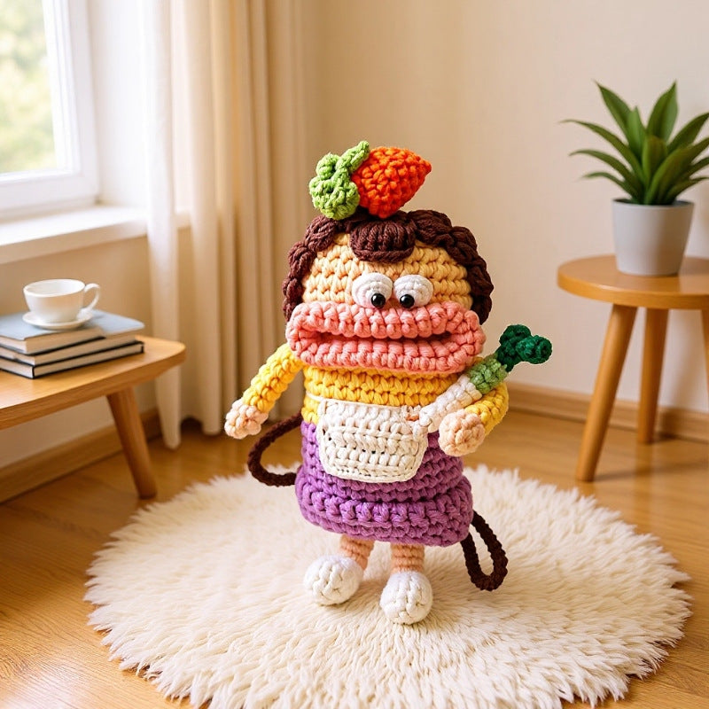 Handmade Crochet Character Doll