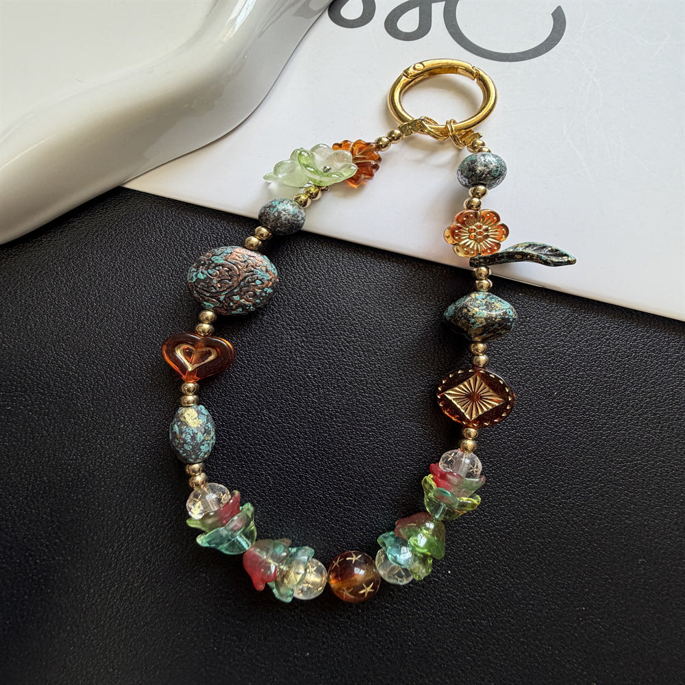 Artistic Beaded Charm Keychain Kalsten