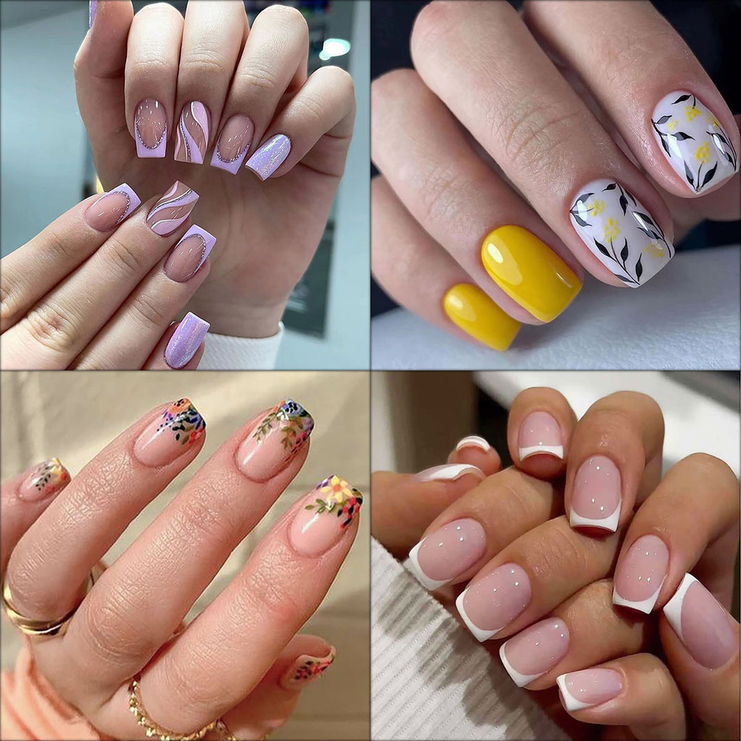 Elegant Press-On Nail Design